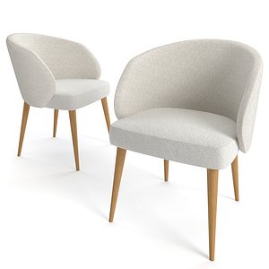 fabric wood corona 3D model