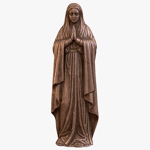 Praying Mary Bronze Statue