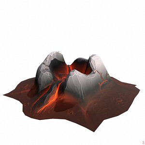 Mountain stylized - PBR