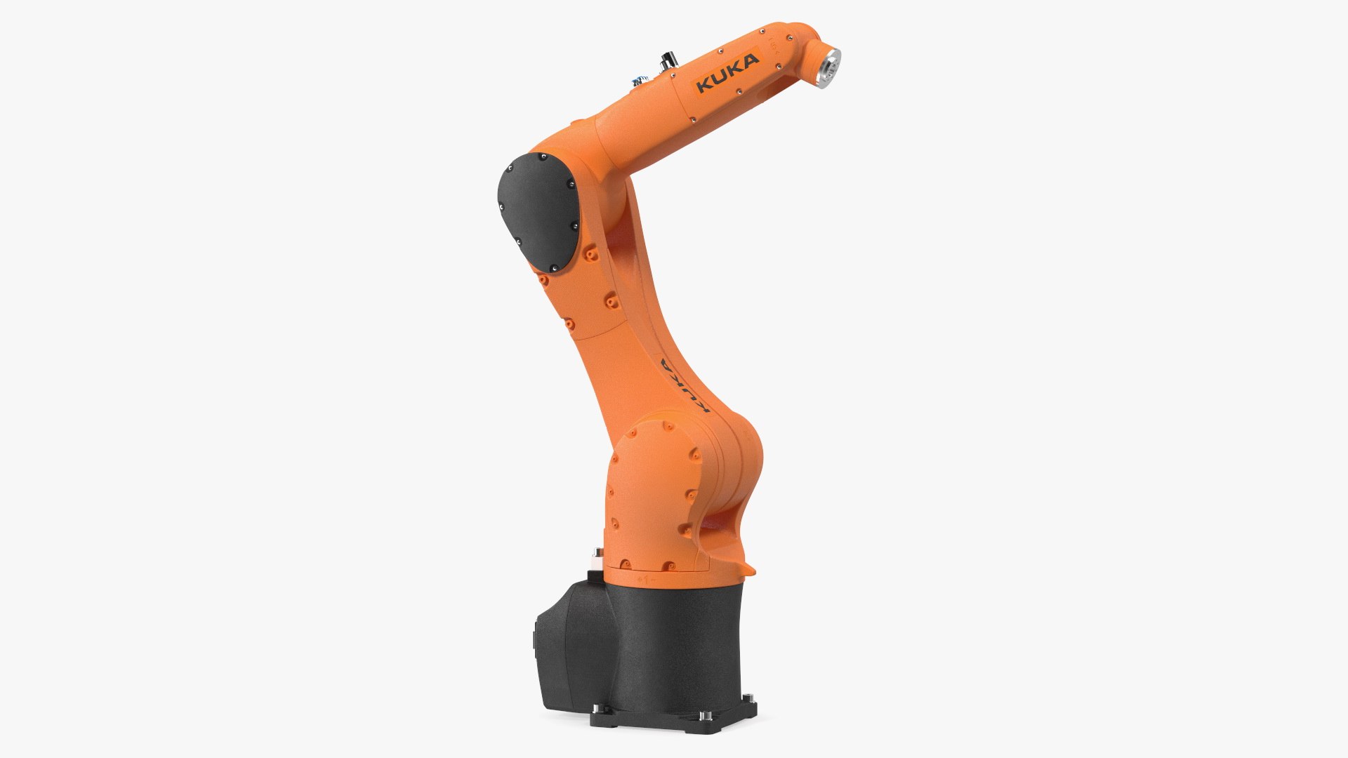 Compact Robot Arm Kuka KR 6 R900 Rigged 3D model preview