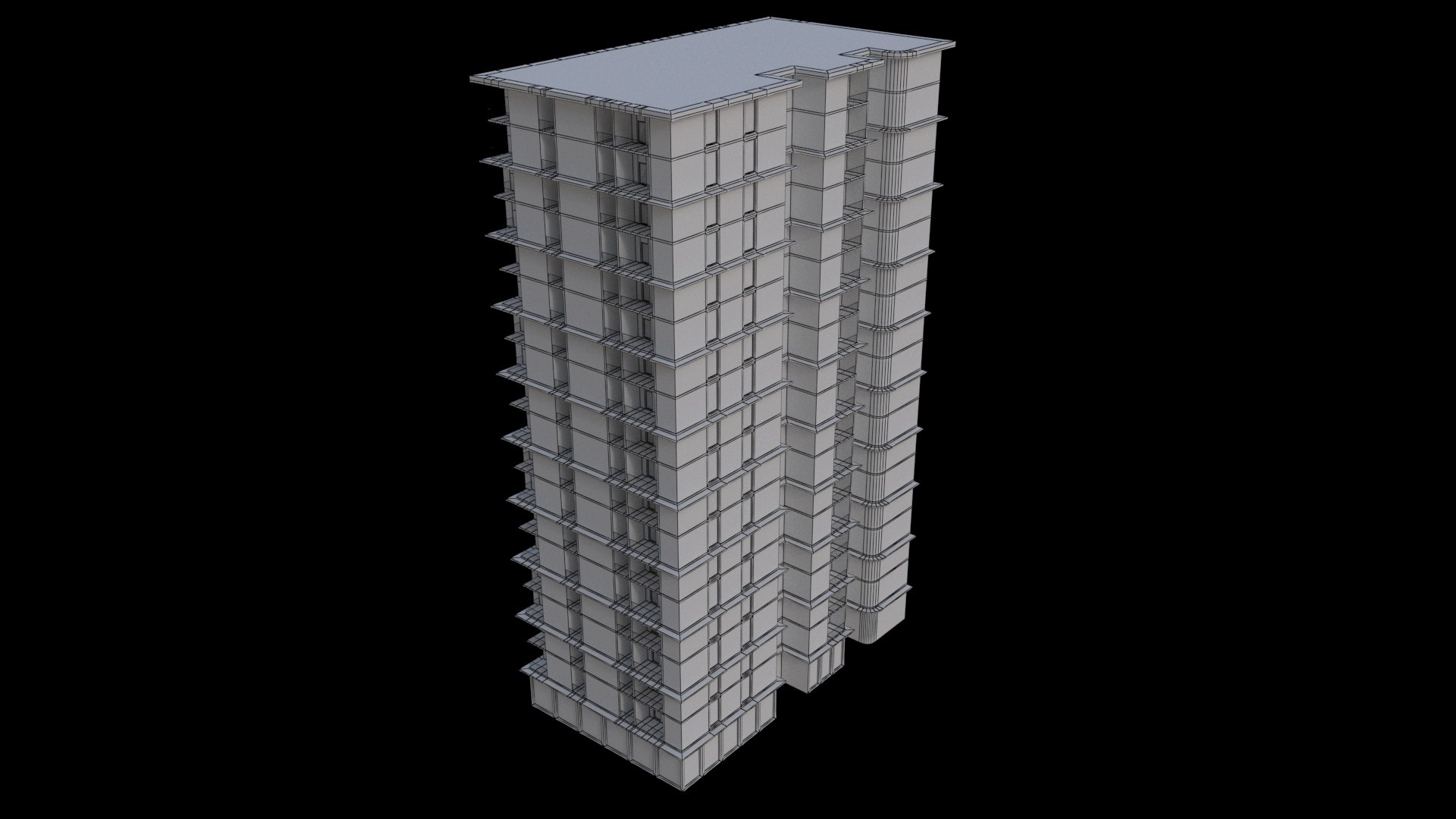 3D Model Building_office_P - TurboSquid 2312576