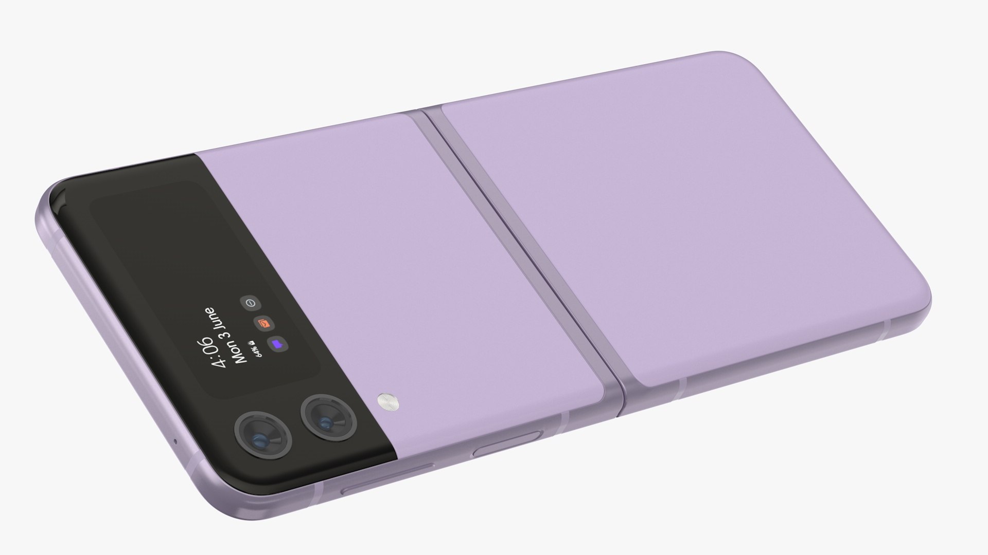Samsung Galaxy Z Flip 3 Lavender 3D - TurboSquid 1772888