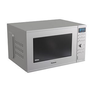 countertop microwave 3D model