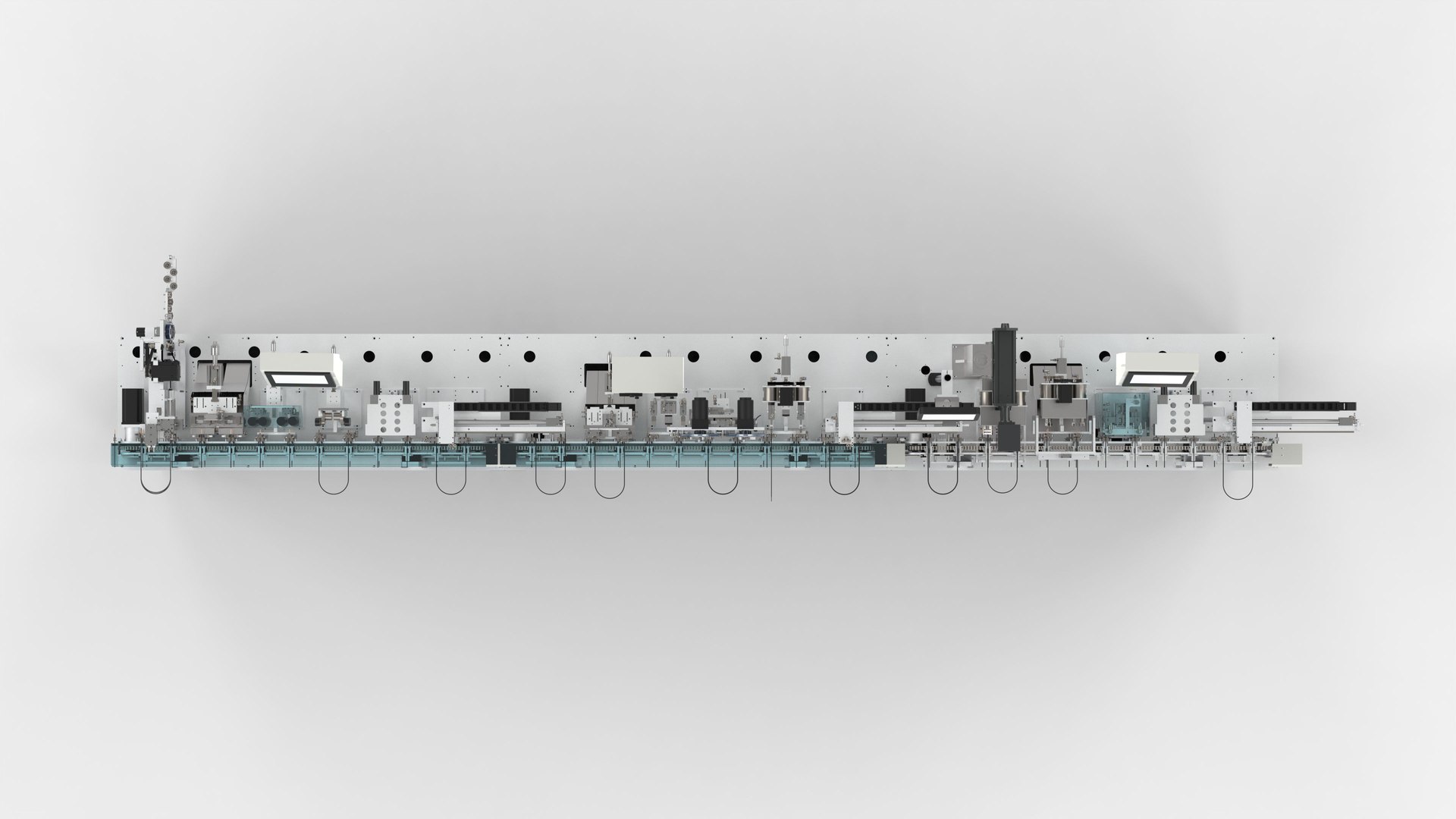 3D Automatic Front-End Processing Line Production Model - TurboSquid ...