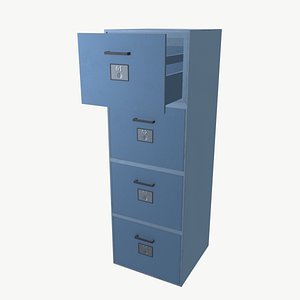 3D model Filing Cabinet