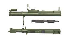 M72 LAW Rocket Launcher model