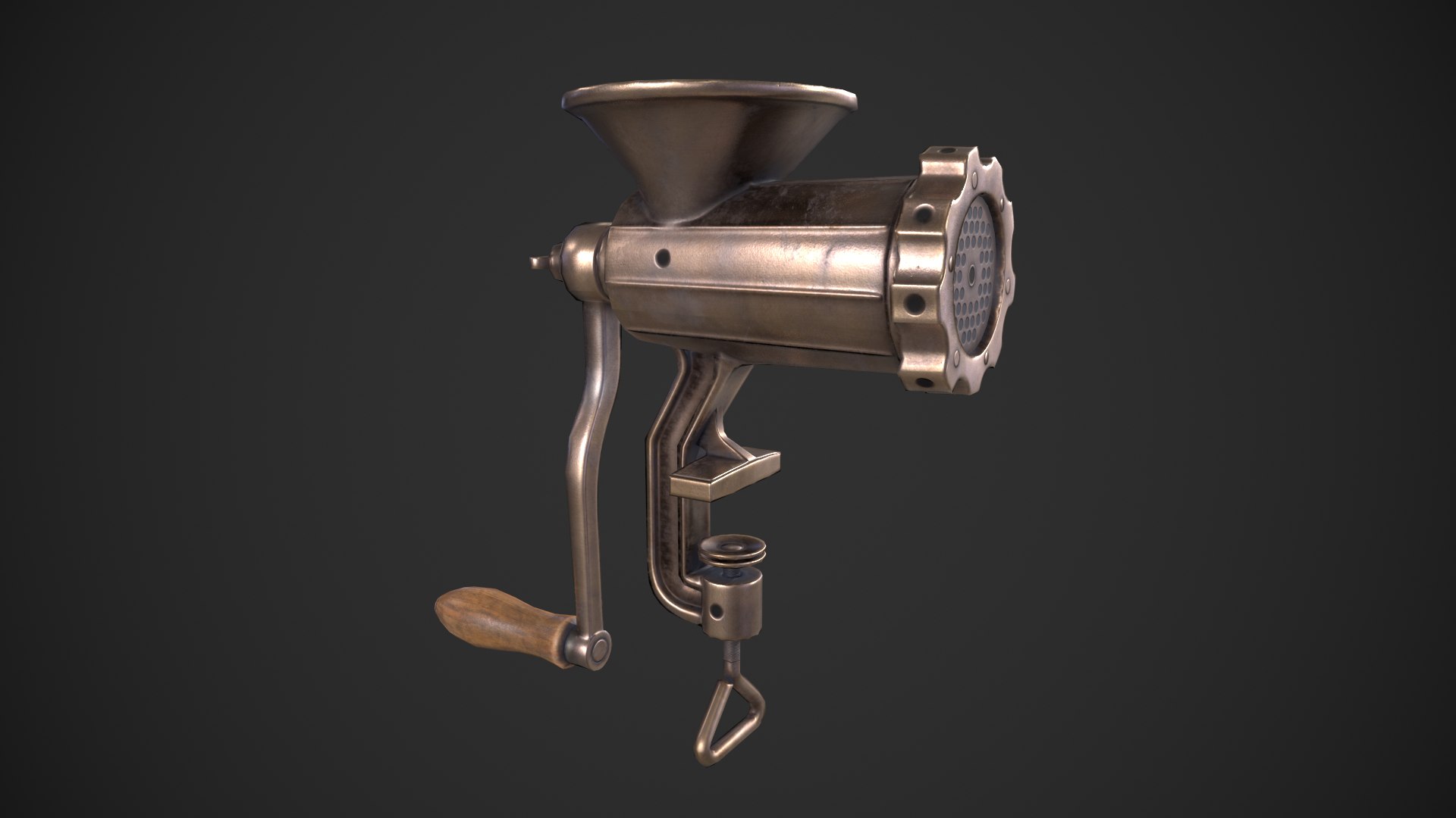 Meat Grinder 3D Model TurboSquid 2102231