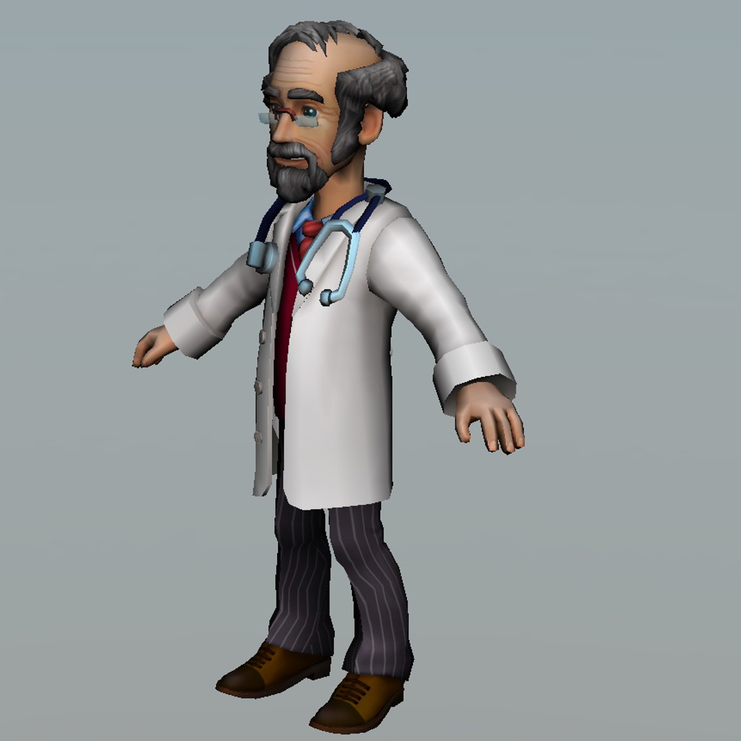 3d Doctor Animation