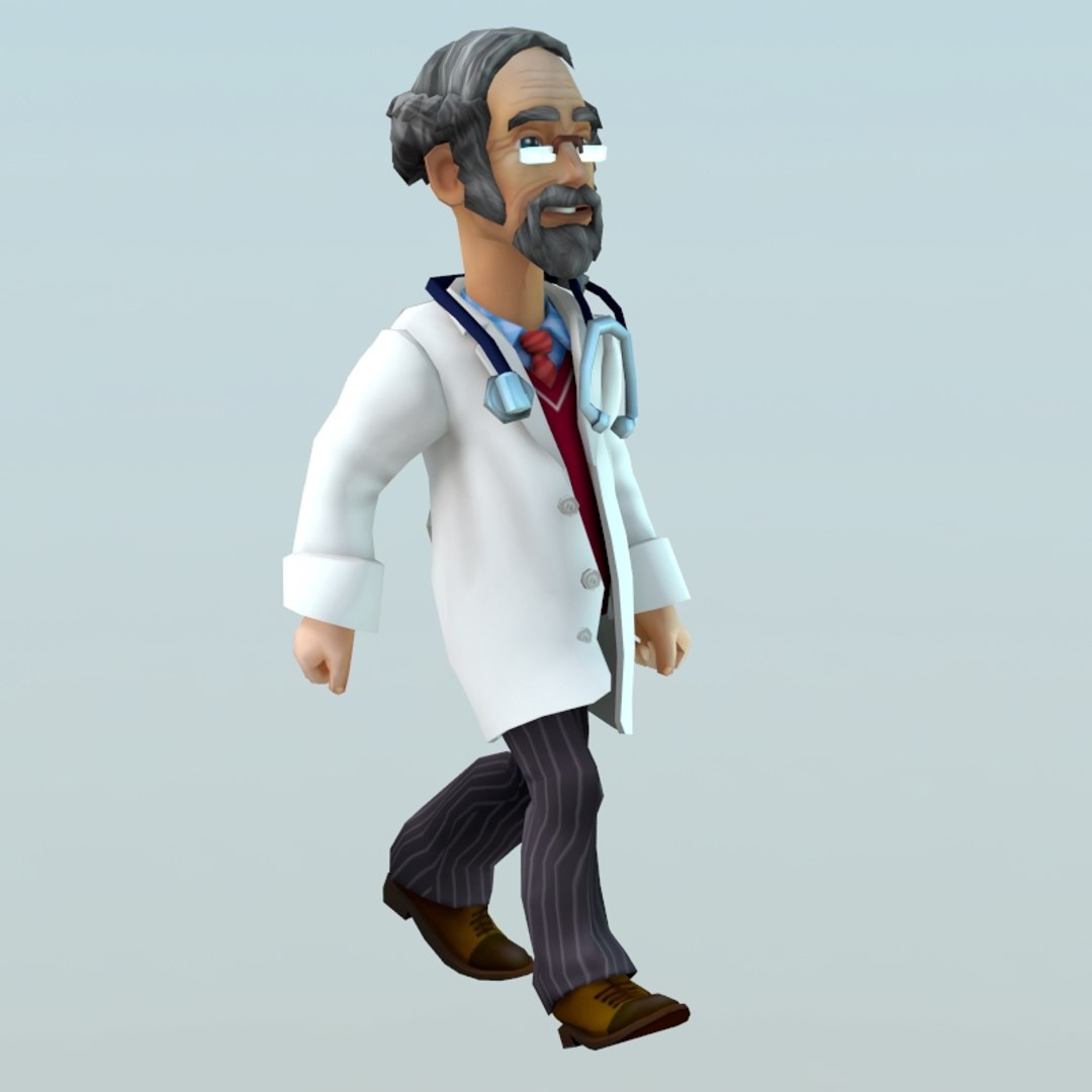 3d Doctor Animation