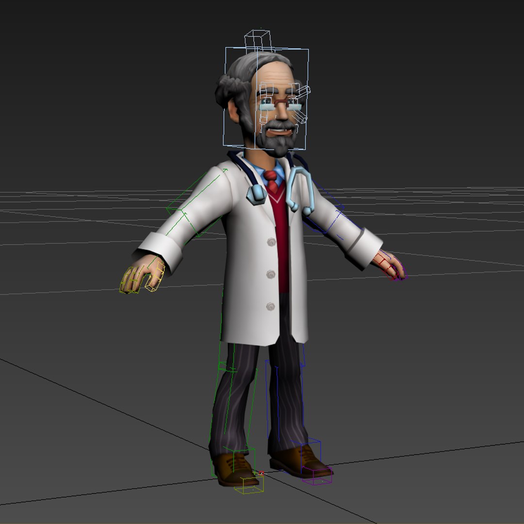 3d Doctor Animation