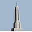 NY skyline - bâtiment d'état d'empire