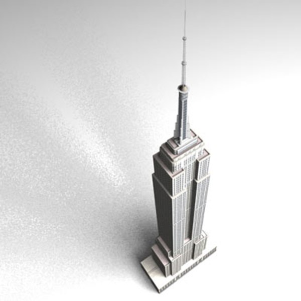 empire state building 3d model