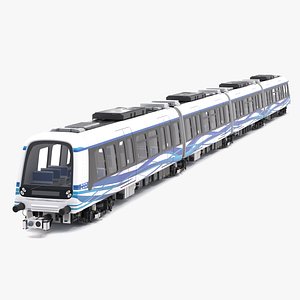 Hitachi Rail Driverless Metro Thessalonikis 3D model