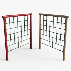 3D PBR Rope Wall Bars