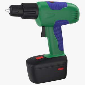 Cartoon Screw Driver 3D model