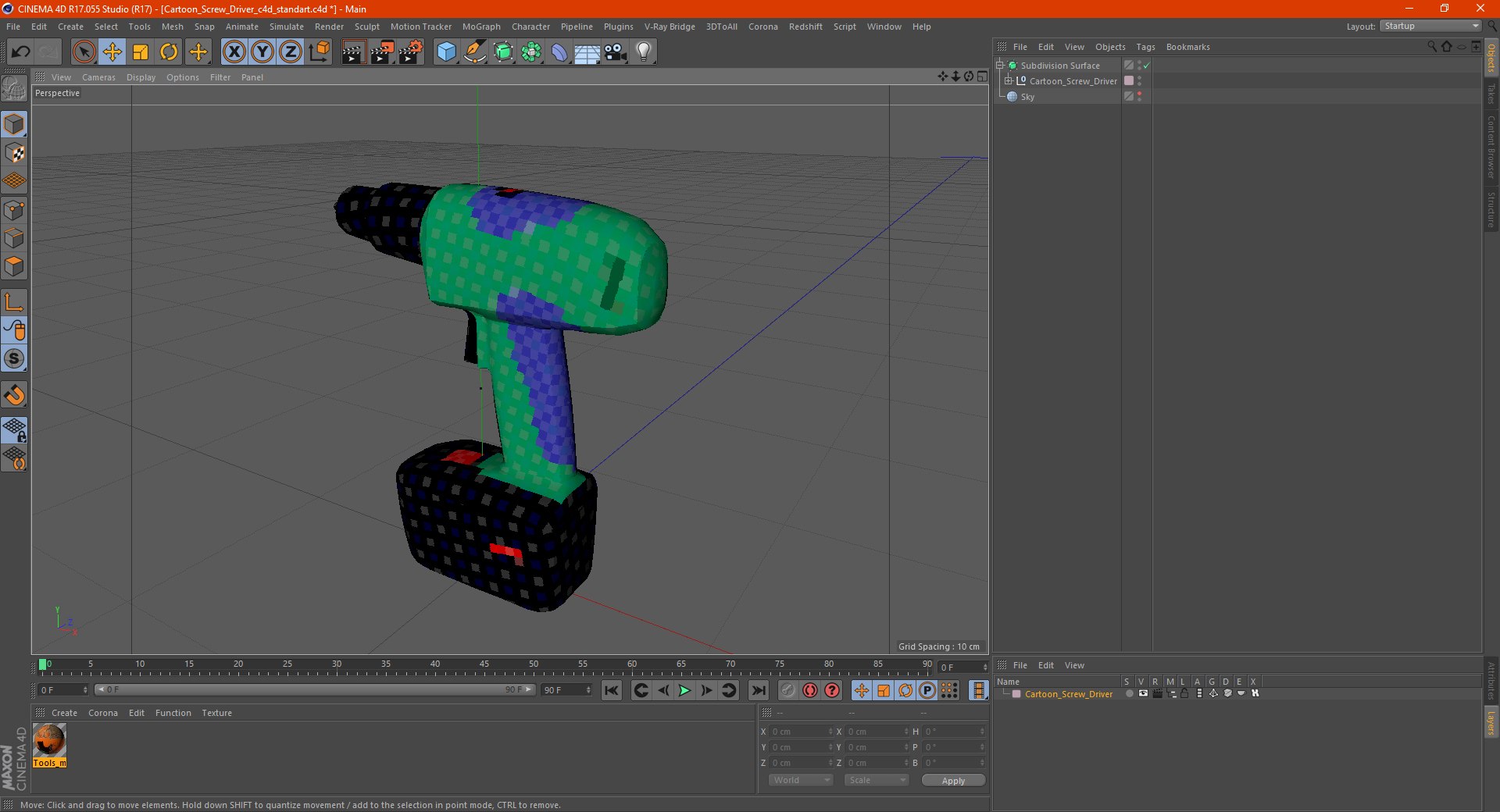 Cartoon Screw Driver 3D model https://p.turbosquid.com/ts-thumb/Ry/Tbxafn/nk/cartoonscrewdriver3dsmodel020/jpg/1634523214/1920x1080/fit_q87/879d6dac44a24982c451102c7273fd70bae70339/cartoonscrewdriver3dsmodel020.jpg