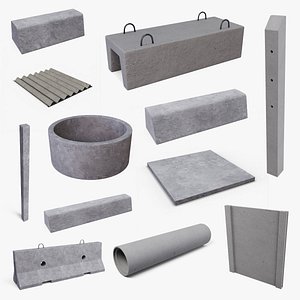 Concrete Materials Collection Vol 1