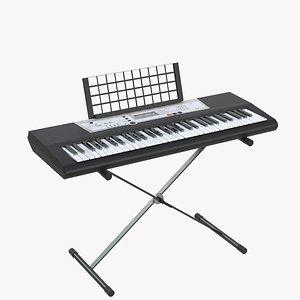 3D model electronic keyboard stand hr