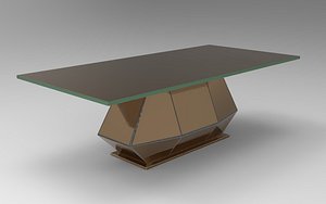 Santiago Dining Table 3D model