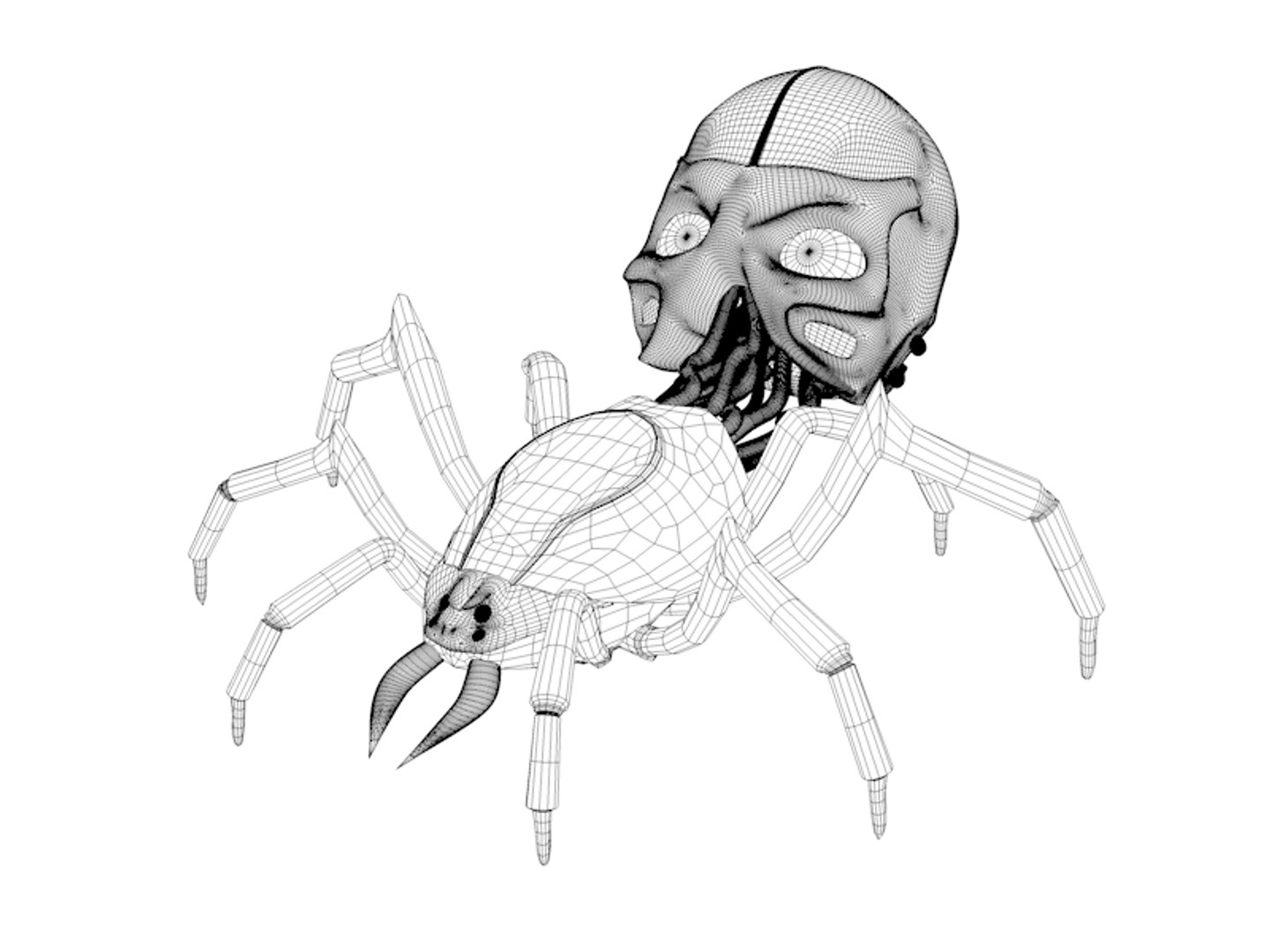 3D model robotic spider https://p.turbosquid.com/ts-thumb/Ry/XitjE8/3lPpiQdk/perspective_wireframe/png/1519129396/1920x1080/fit_q87/c2f70980eafd20e95f9dd7933a83b12c46160753/perspective_wireframe.jpg