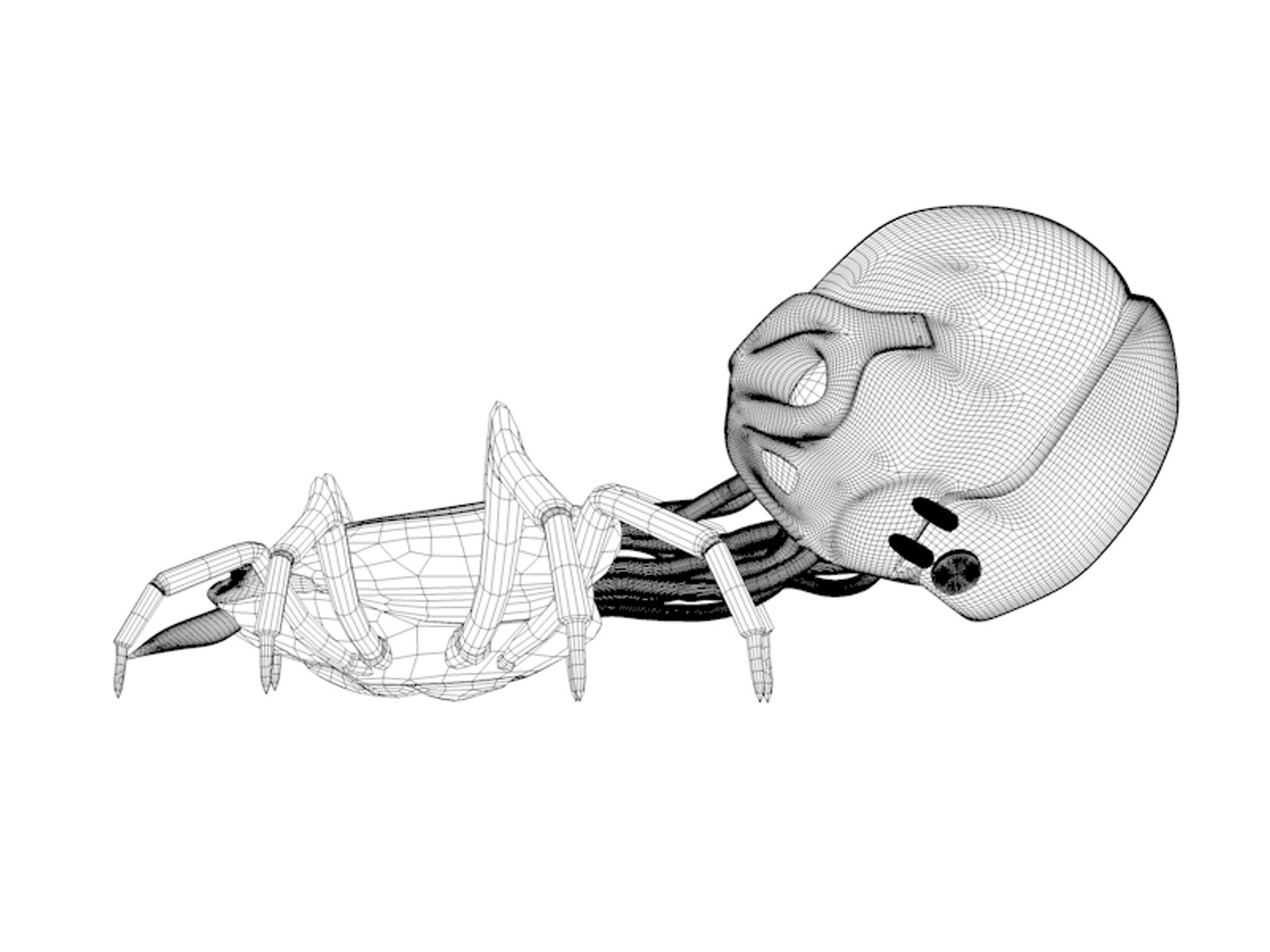 3D model robotic spider https://p.turbosquid.com/ts-thumb/Ry/XitjE8/I7DydbPU/side_wireframe/png/1519129439/1920x1080/fit_q87/5c44a90ffa5eea844f9189f028be359334cd729b/side_wireframe.jpg