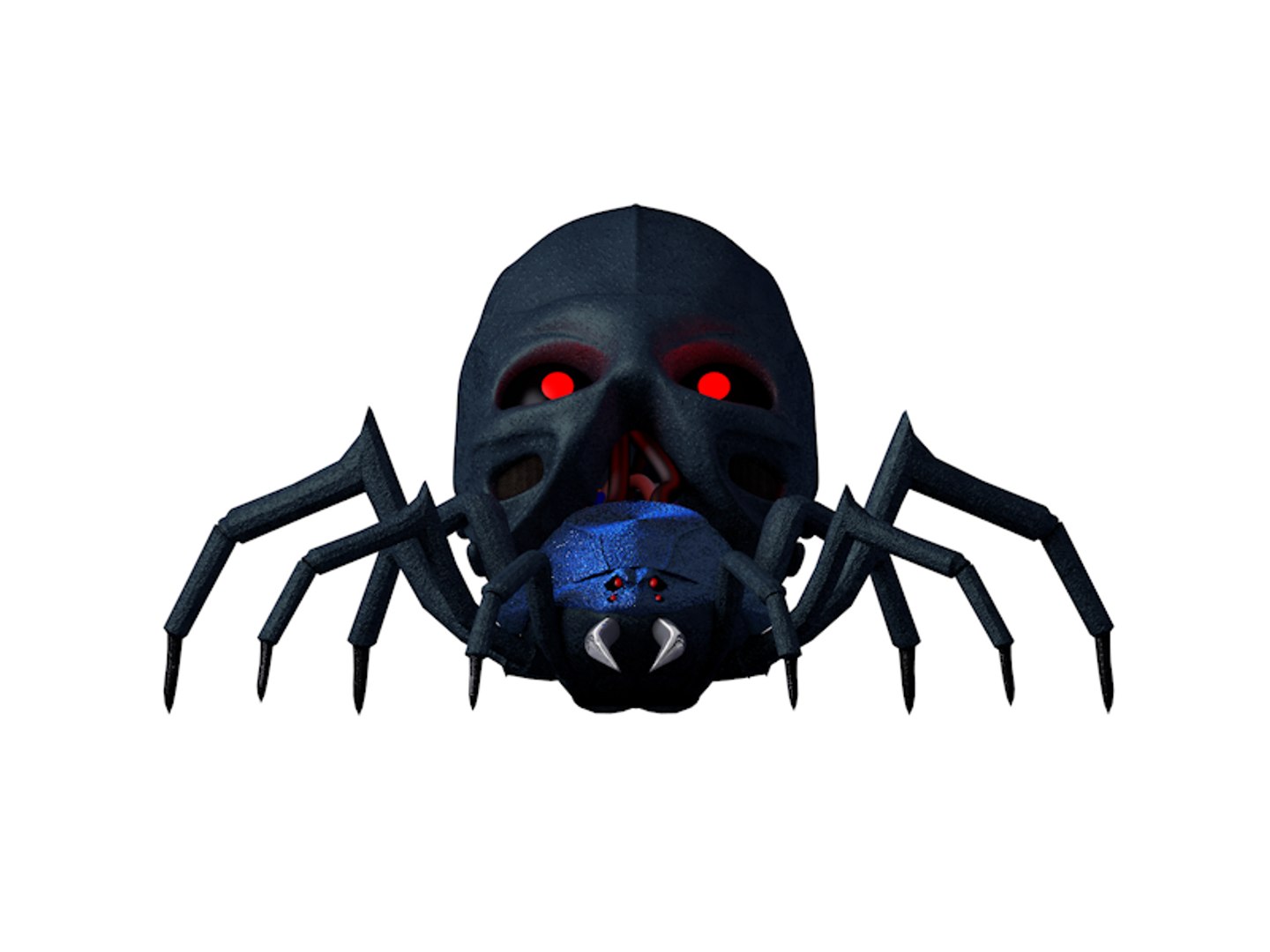 3D model robotic spider https://p.turbosquid.com/ts-thumb/Ry/XitjE8/lDUYvFKy/front_rendered/png/1519129410/1920x1080/fit_q87/de422c8ee9f41f65eeeb0b96c53a1d443cfec9bf/front_rendered.jpg