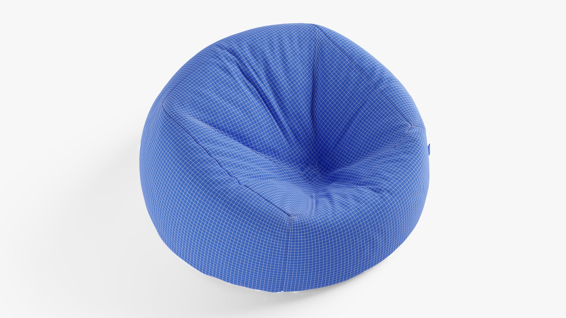 Bean Bag 2 3D model https://p.turbosquid.com/ts-thumb/Ry/Z9KSYl/O5/wireframe3/png/1643620845/1920x1080/fit_q87/0144240e3be977a936edcace4be6108b26dcbbed/wireframe3.jpg