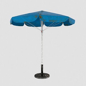 umbrella stand old 3D model