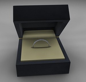 diamond ring 3d model