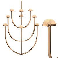 PEDRA ROUND CHANDELIER 40