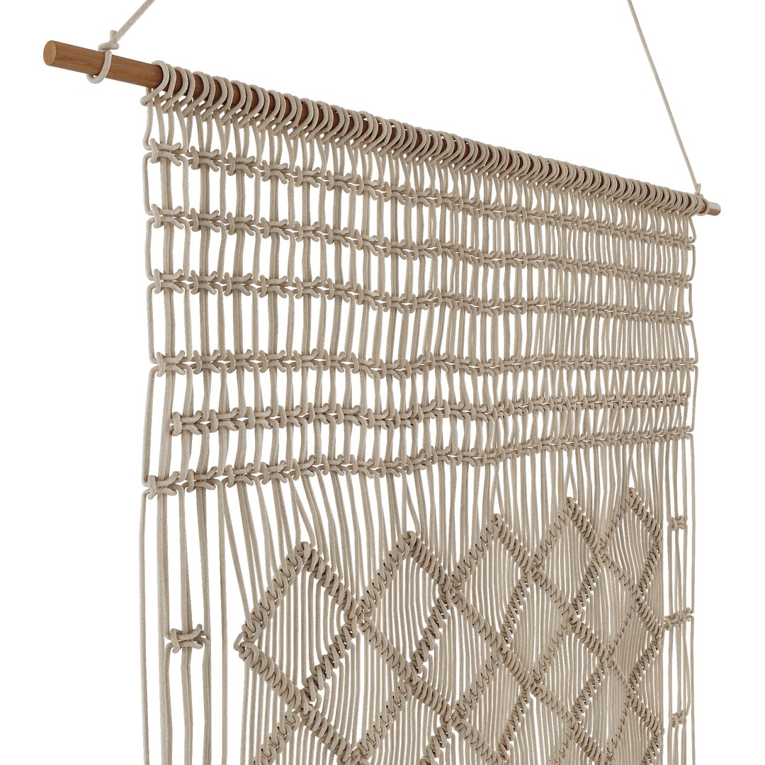 3D Model Macrame Furniture - TurboSquid 1366107
