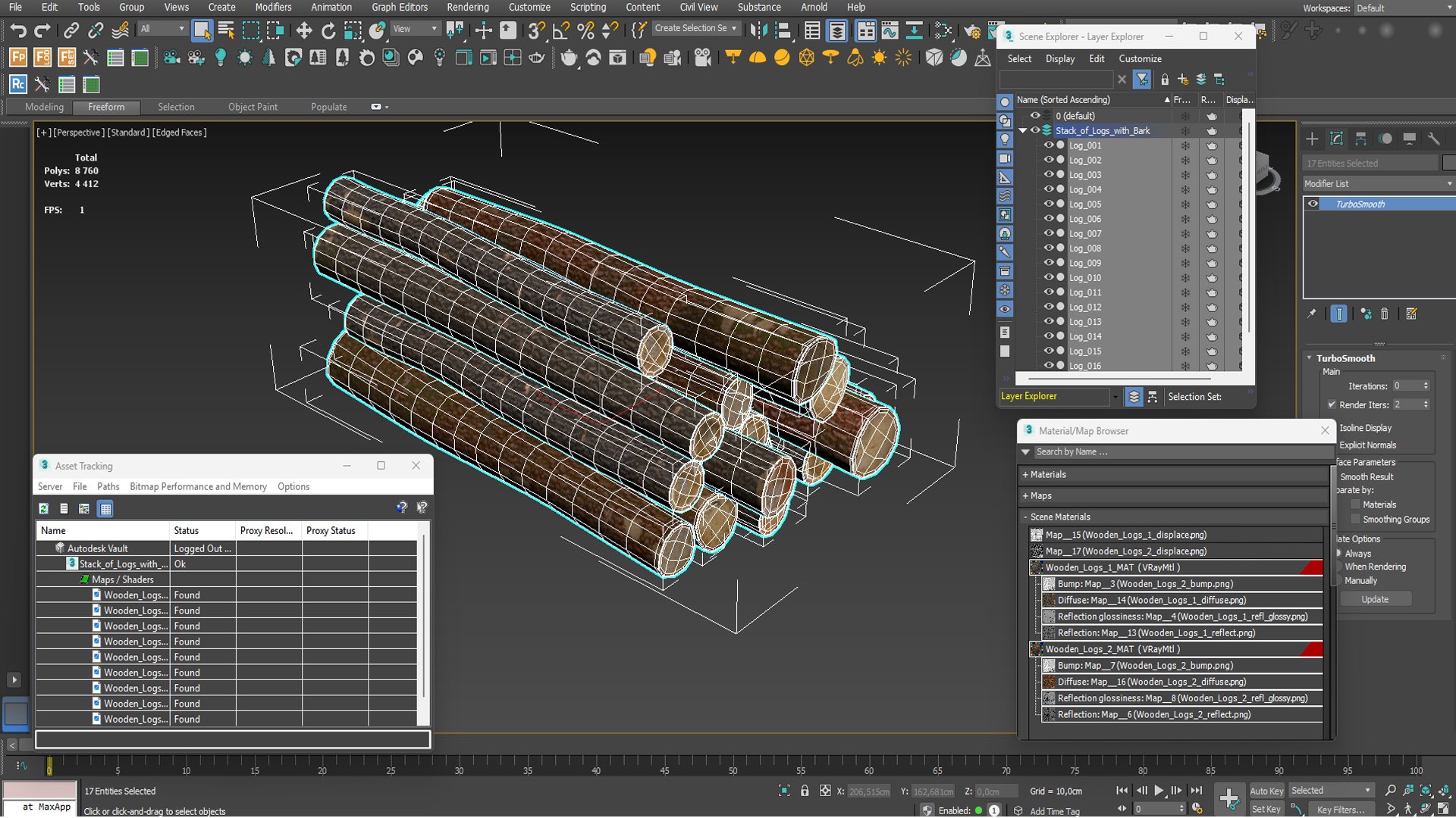 Stack of Logs with Bark 3D model https://p.turbosquid.com/ts-thumb/Ry/d6ZLYU/FX/stack_of_logs_with_bark_014/jpg/1773709120/1920x1080/fit_q87/81e6475d4dc8687b2131a6e127801f1b1de2927a/stack_of_logs_with_bark_014.jpg