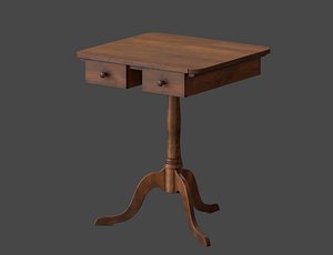 3D model Low-Poly Shaker Sewing Stand