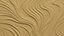 Mural em baixo-relevo com decoração moderna de ondas orgânicas abstratas em formato STL para CNC 81