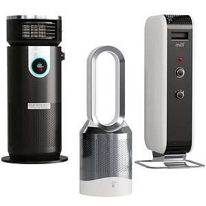 3D model Heaters Set 2