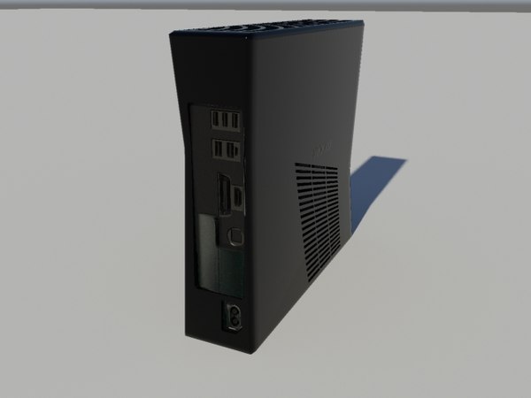 modelo 3d Xbox 360 Slim - TurboSquid 540966