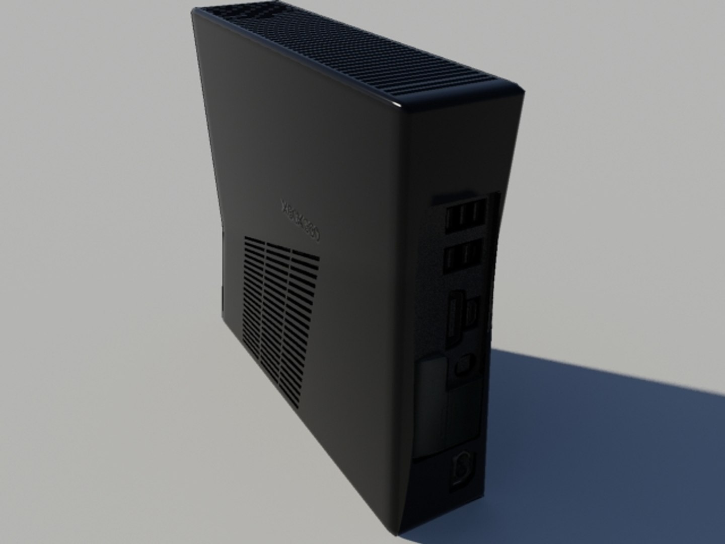 3d Model Xbox 360 Slim