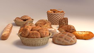 3D Bread model