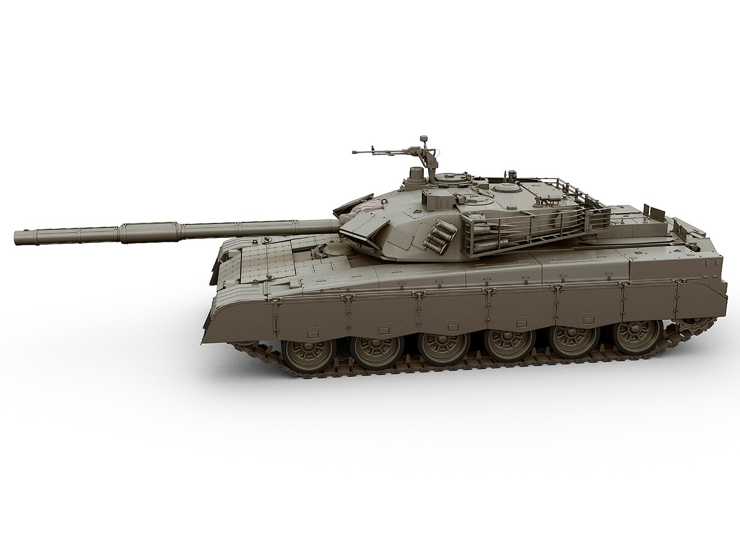 3D Al-Khalid Tank - TurboSquid 1943442