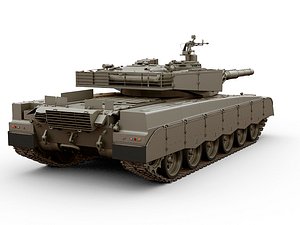 3D Al-Khalid tank