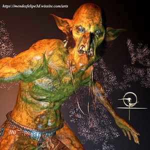 goblin monster 3D model