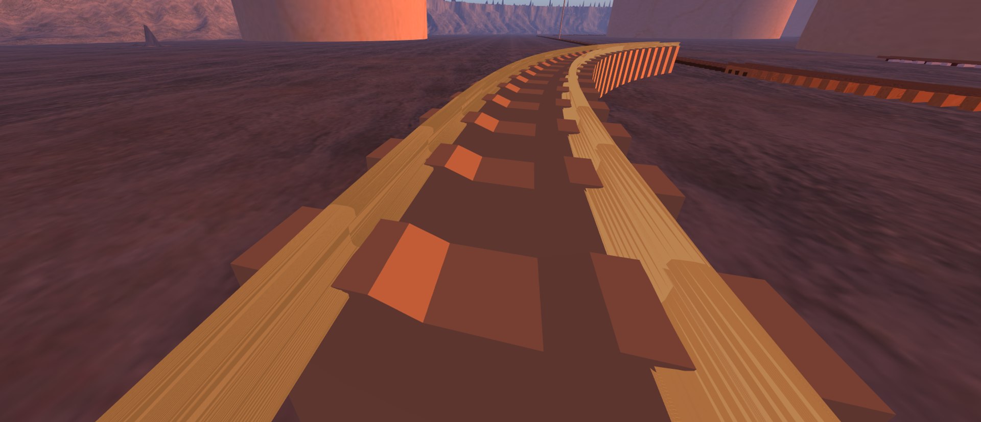 3D Model 45 Degree Curve Train Track - TurboSquid 1209009