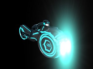 Tron Legacy Styled Grid Bike/Light Cycle