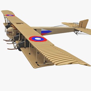WWI Heavy Bomber Aircraft Sikorsky Ilya Muromets S-22