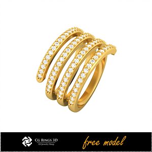 Jewel Ring - Free 3D Model