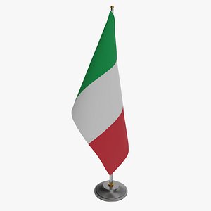 3D model Table Flag Italy