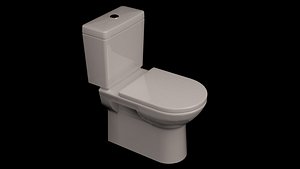 toilet 3d model