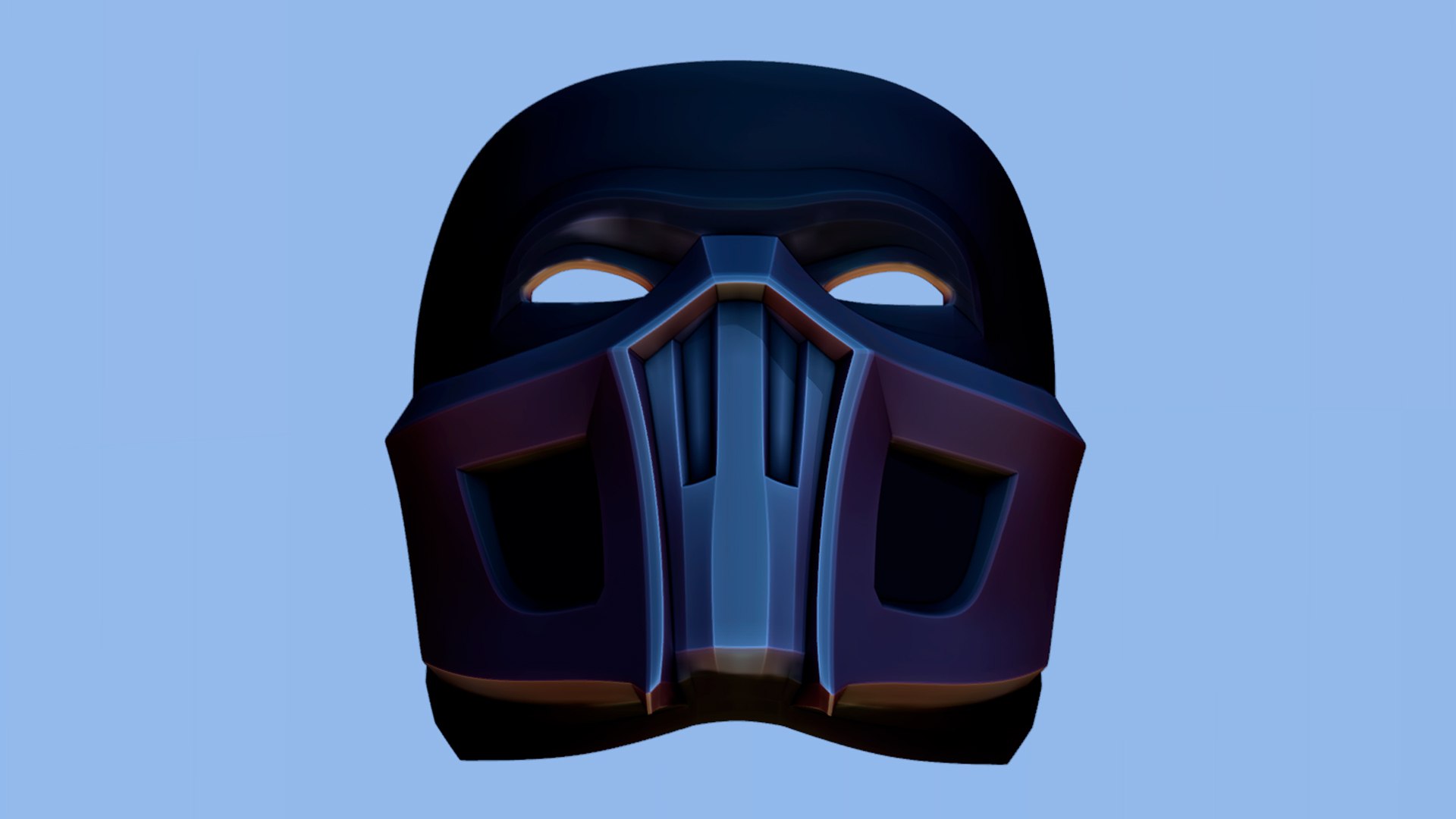 3D model Dark Mask 3D Print Ready - TurboSquid 2063116