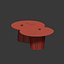 Glass tables from stumps