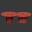 Glass tables from stumps